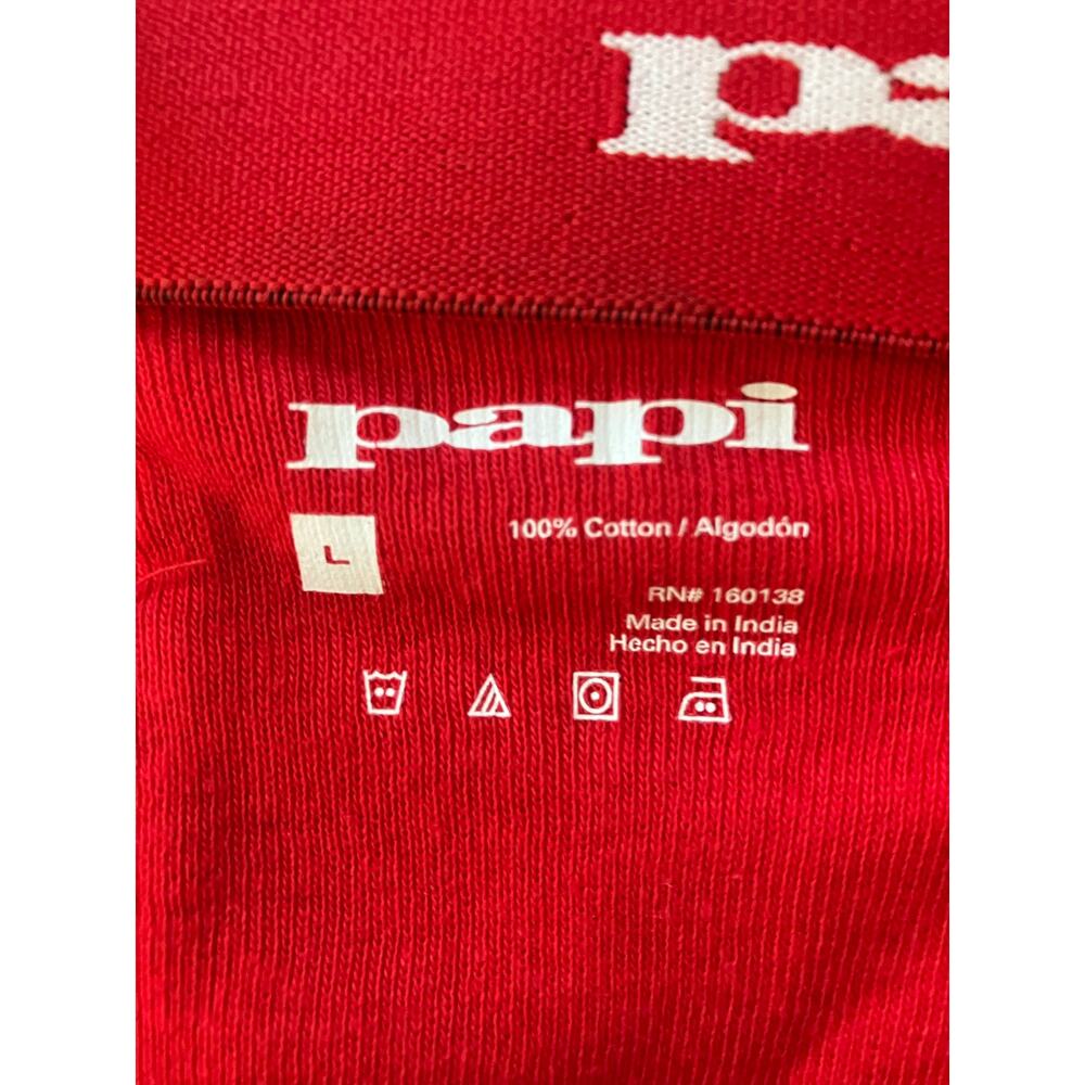 Papi Rib Jockstrap Red Large - Picture 5 of 6